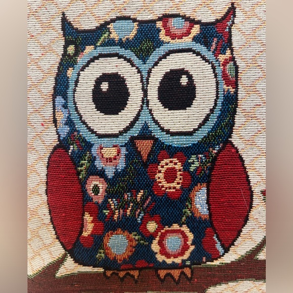 Owl Design Tote Bag - Multicolor - Picture 3 of 6